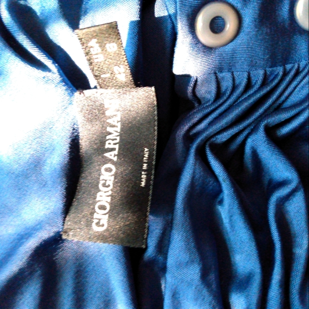 Giorgio Armani Skirt Blue
